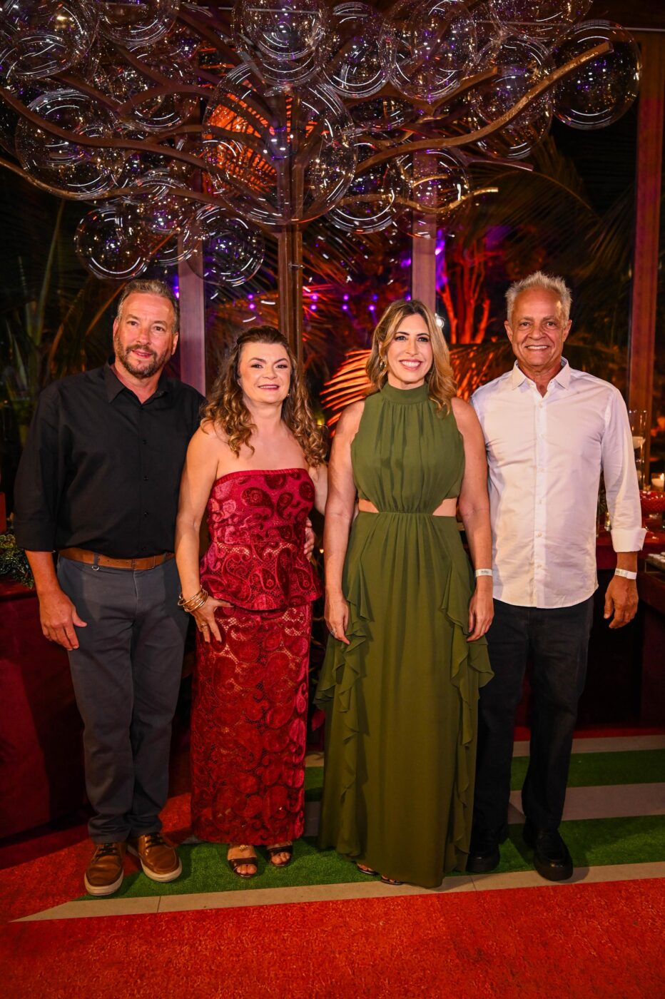 Eduardo Carvalho, Marileide Cintra, Carla Greenhalgh e Eduardo Gallinaro