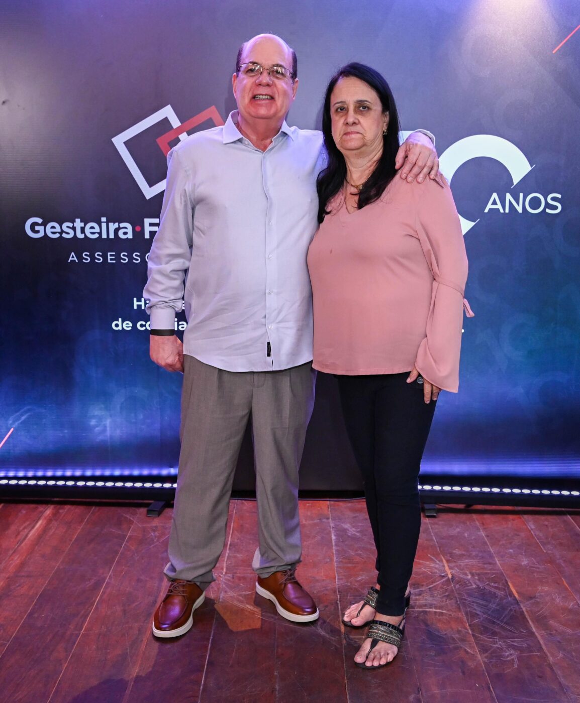Wanderley Ribeiro e Lídia Beatriz Oliveira