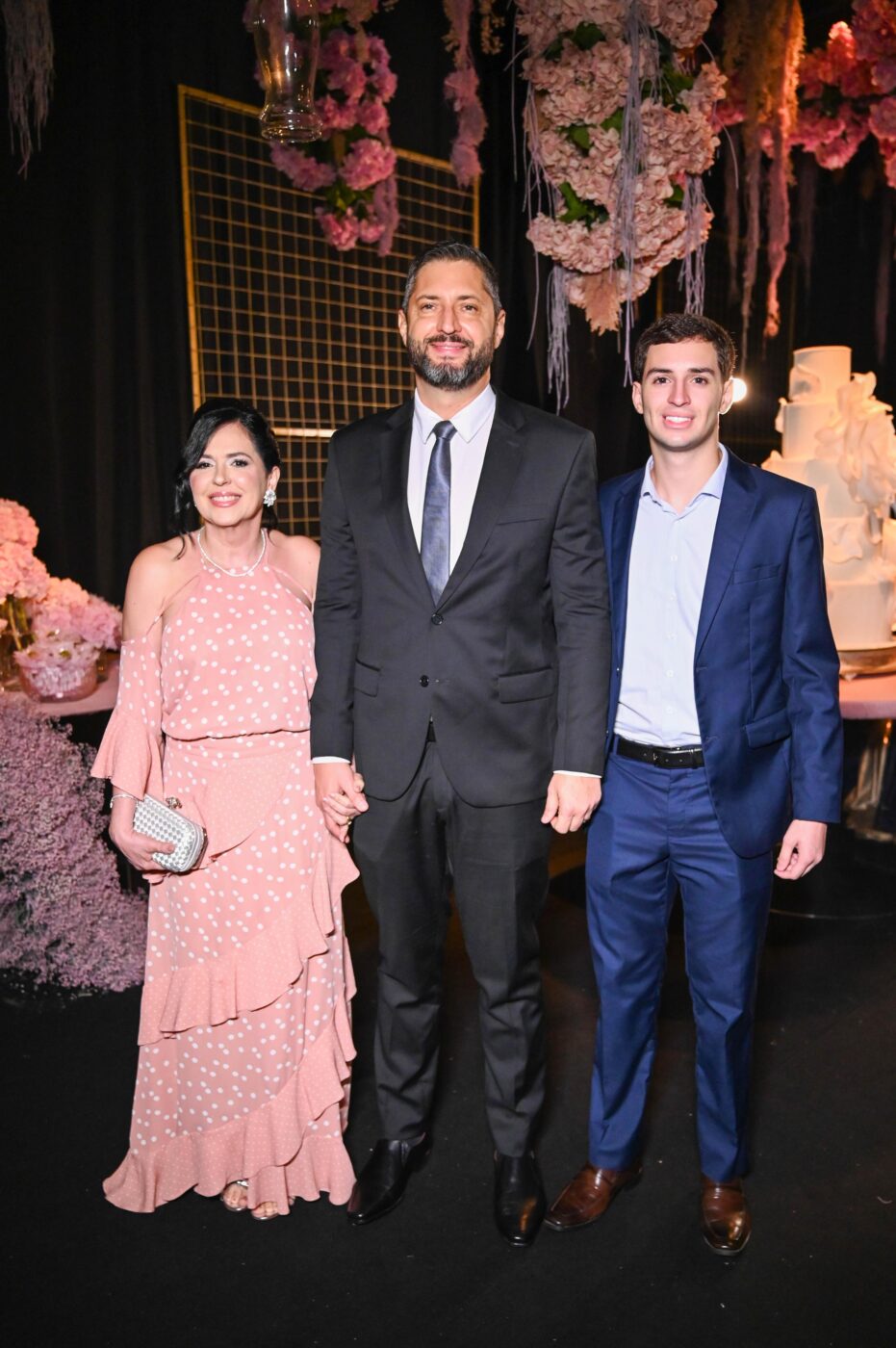 Anna Castro, Anderson Castelo Branco e Davi Vianna Castelo Branco