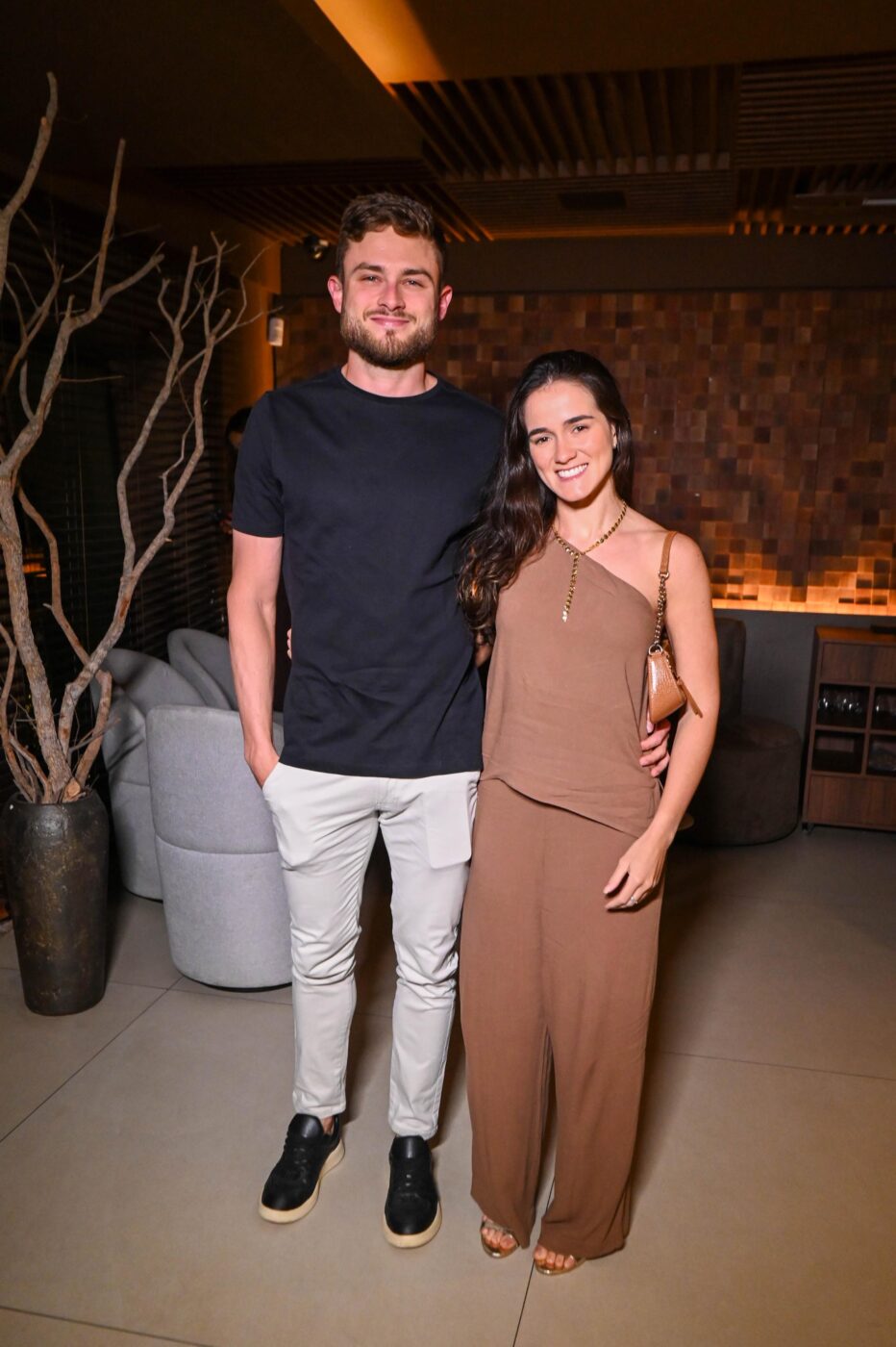 Pedro Marchesini e Luiza Cruz