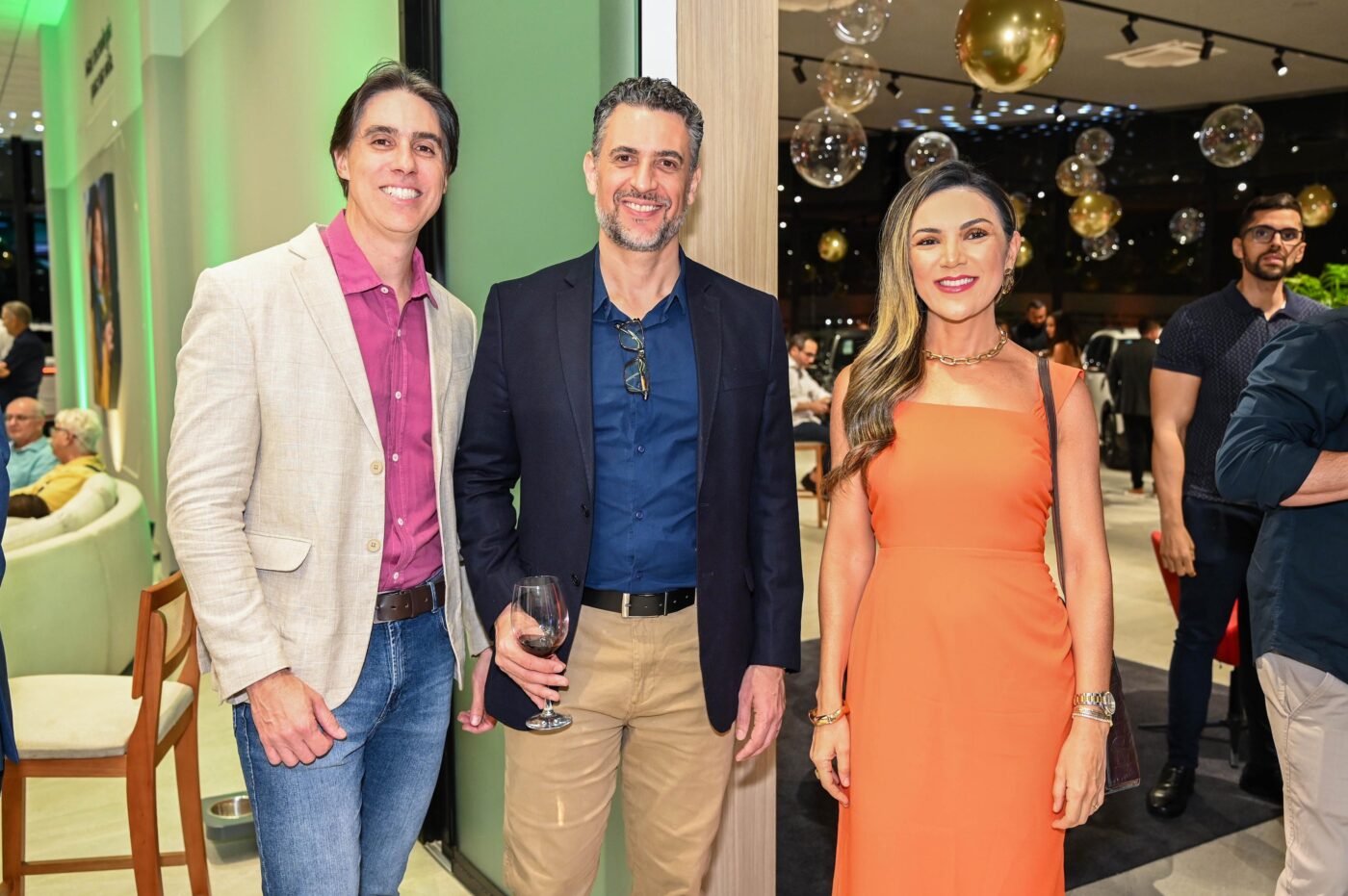 José Lucatelli, Anderson Santos e Cynthia Martins