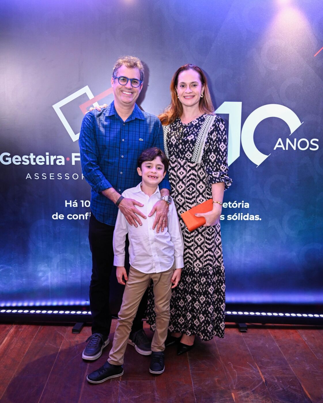 André Pinto, Danielle Chompanidis e Felipe Pinto