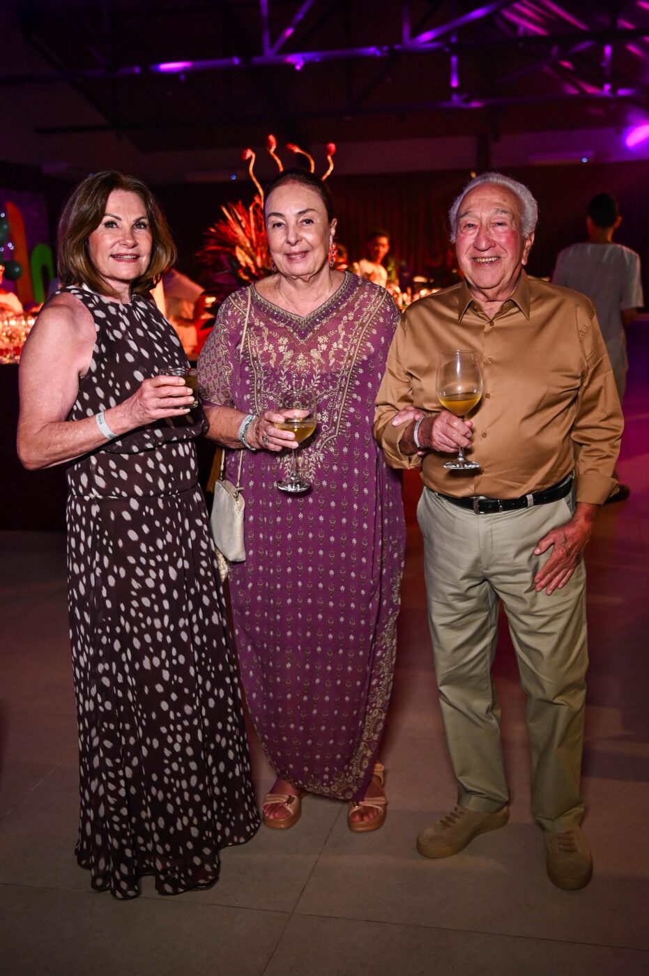 Vera, Weima e Henrique Amorim