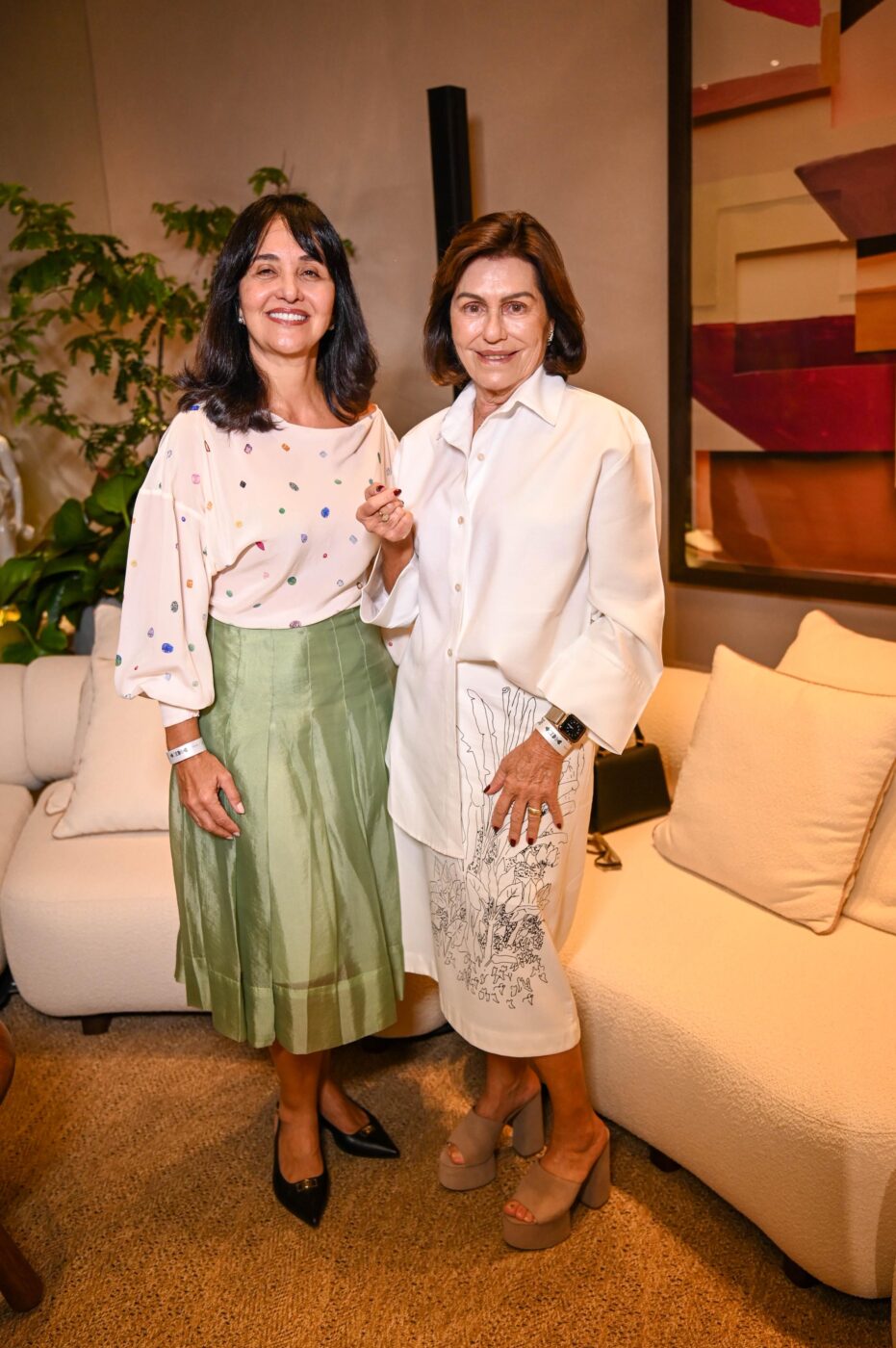 Glória Matos e Leila Mesquita