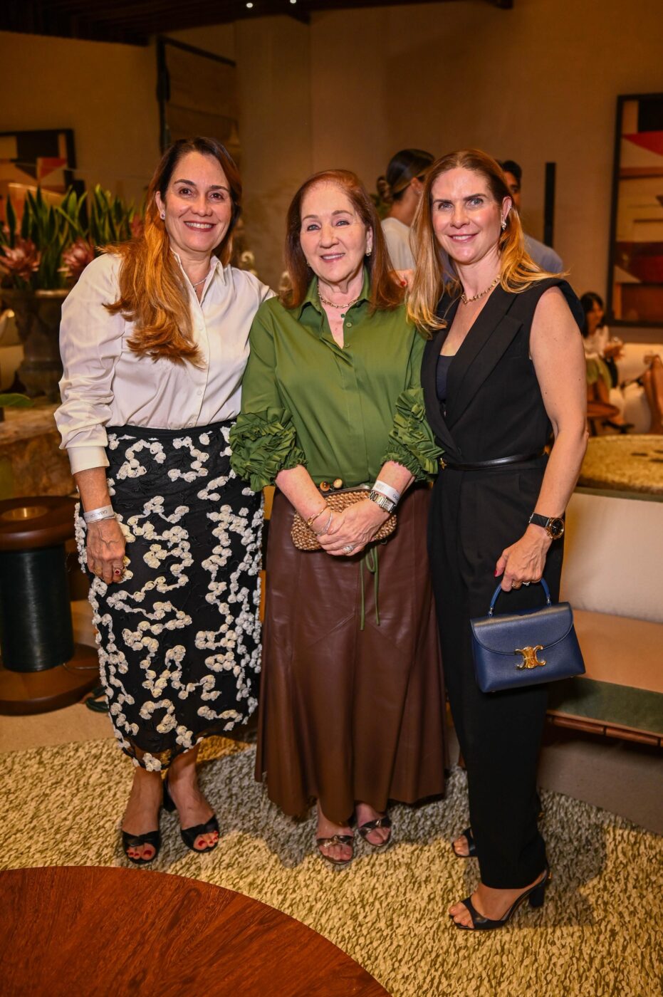Aline Barreto Telles, Ângela Pedreira e Alessandra Nogueira
