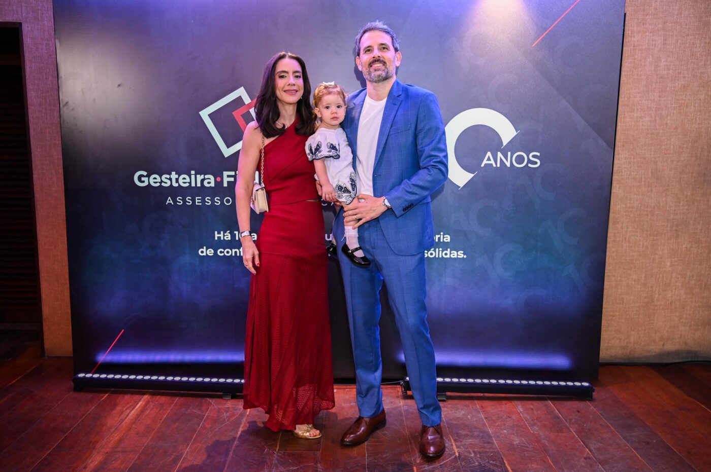 Marcella, Ricardo e Pilar Gesteira