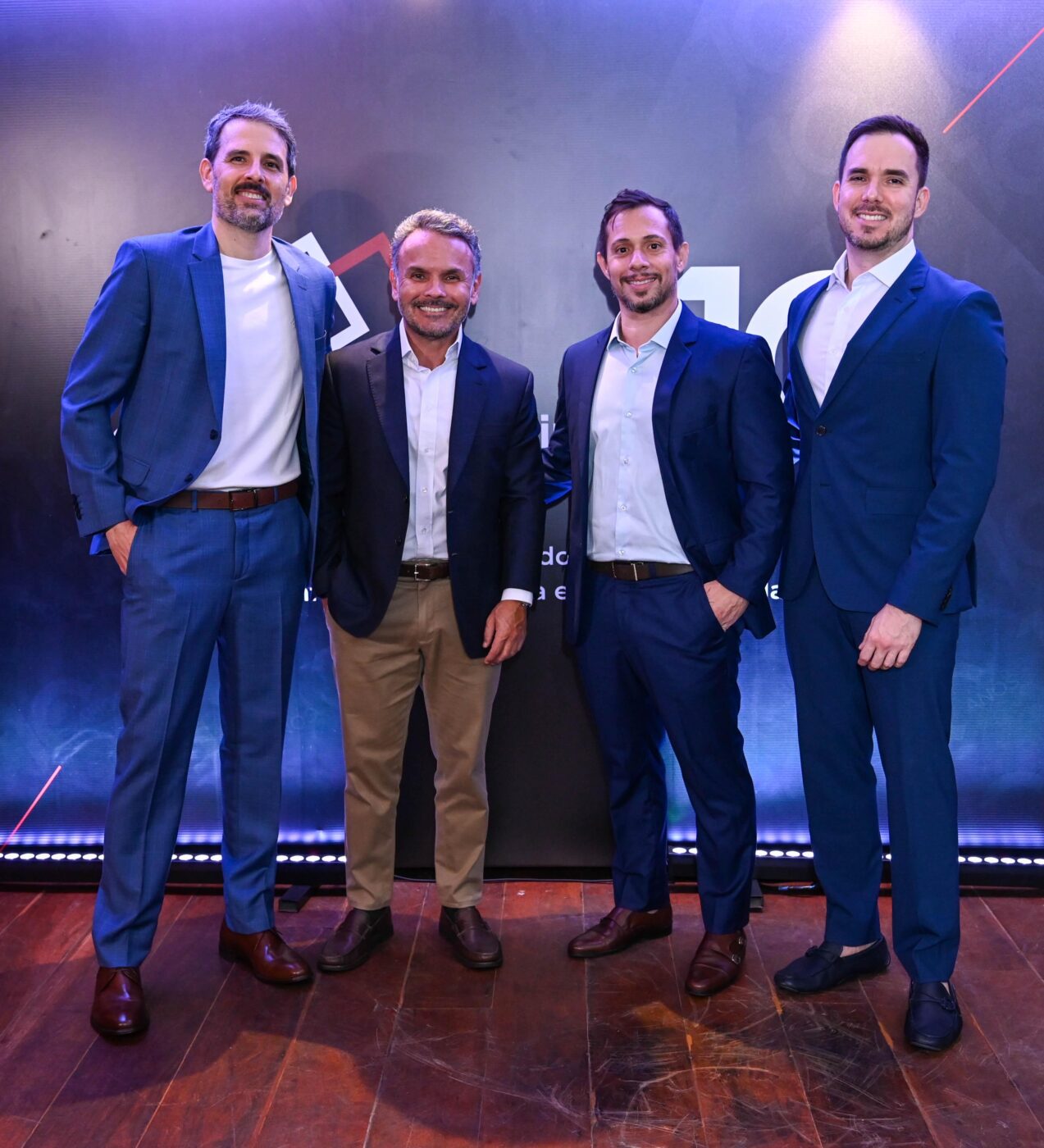 Ricardo Gesteira, Felipe Alves, André Fialho e Rodrigo Oliveira