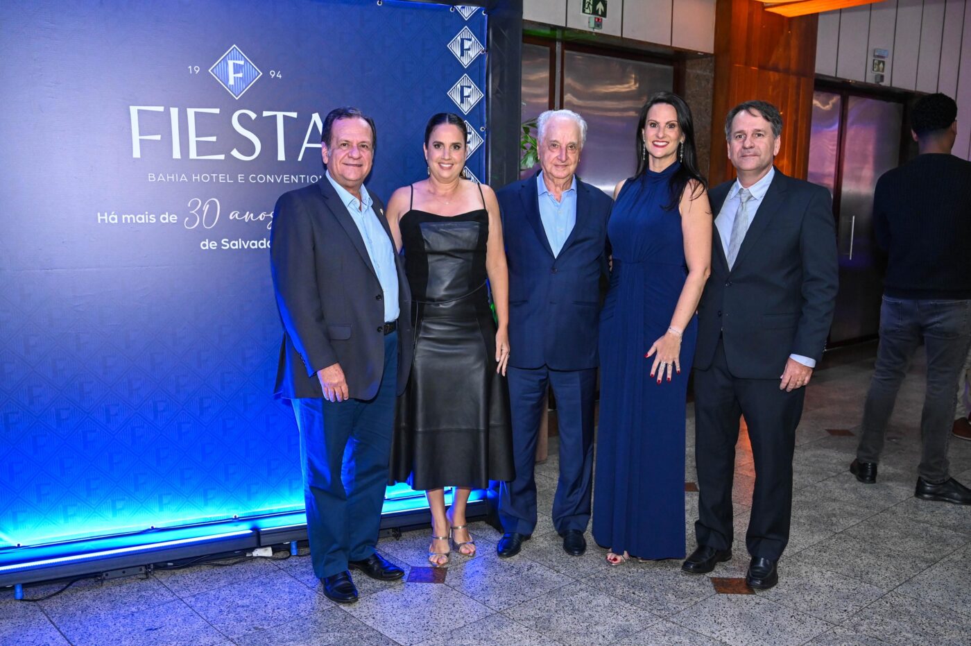 Mauricio Bacelar, Liliane, Severino, Leila e Severino Pinheiro Júnior