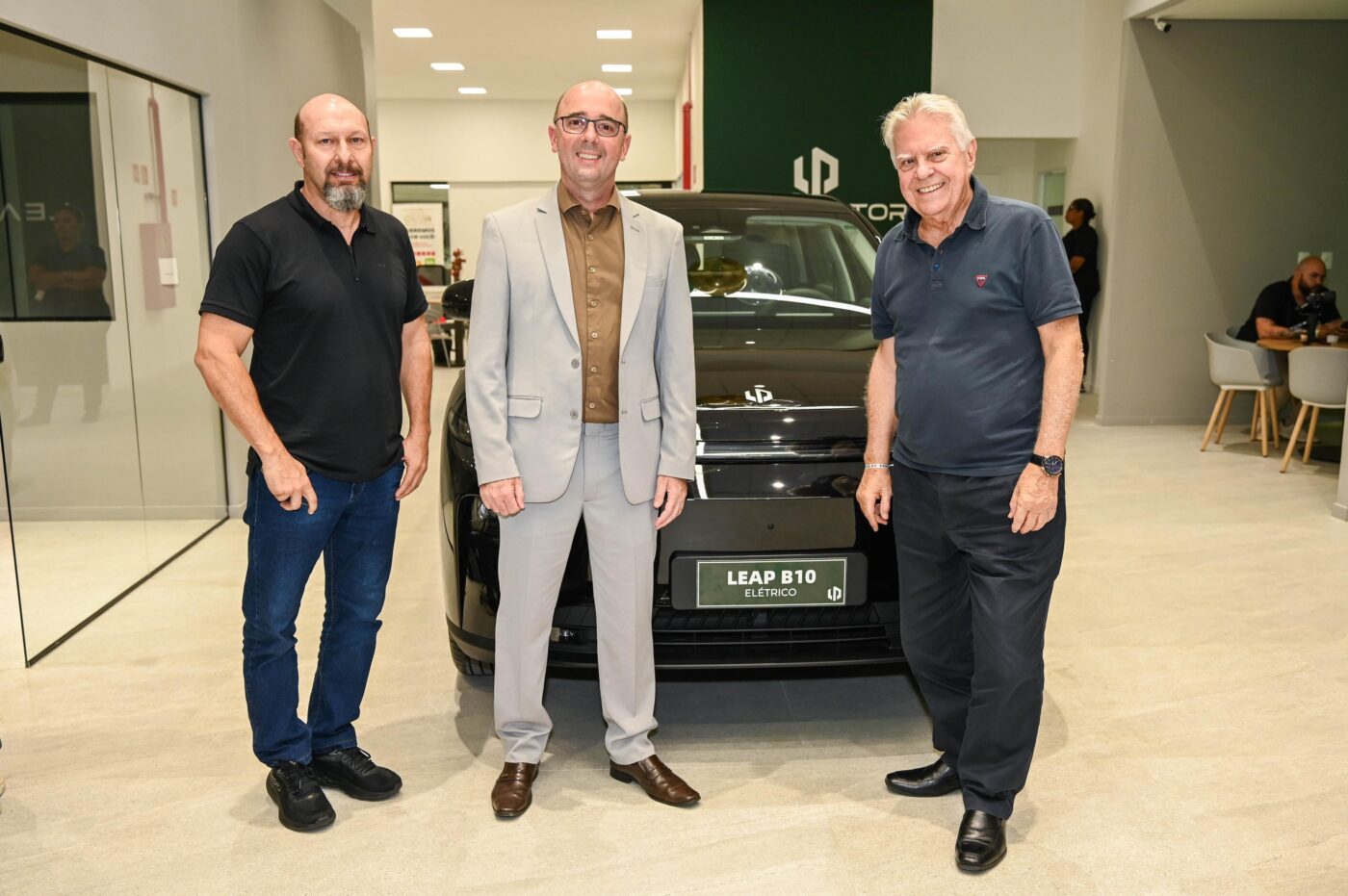 Duda Godinho, Daniel Sampaio e Paulo Brandão