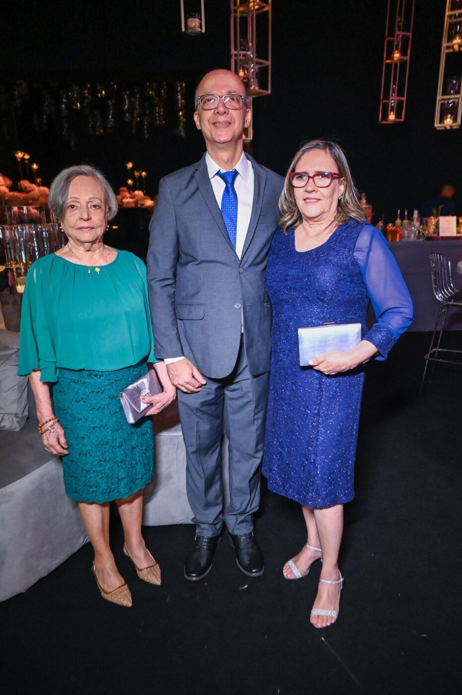 Irenalva Gomes, George Oliveira e Bárbara Gomes