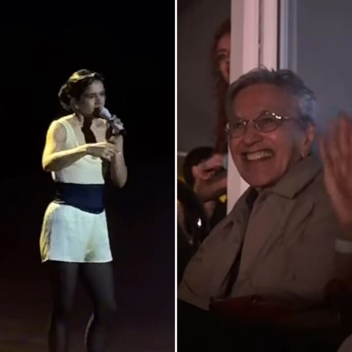 Rosalía homenageia Caetano Veloso em show no Rio de Janeiro: ‘Me emociona’; veja vídeo