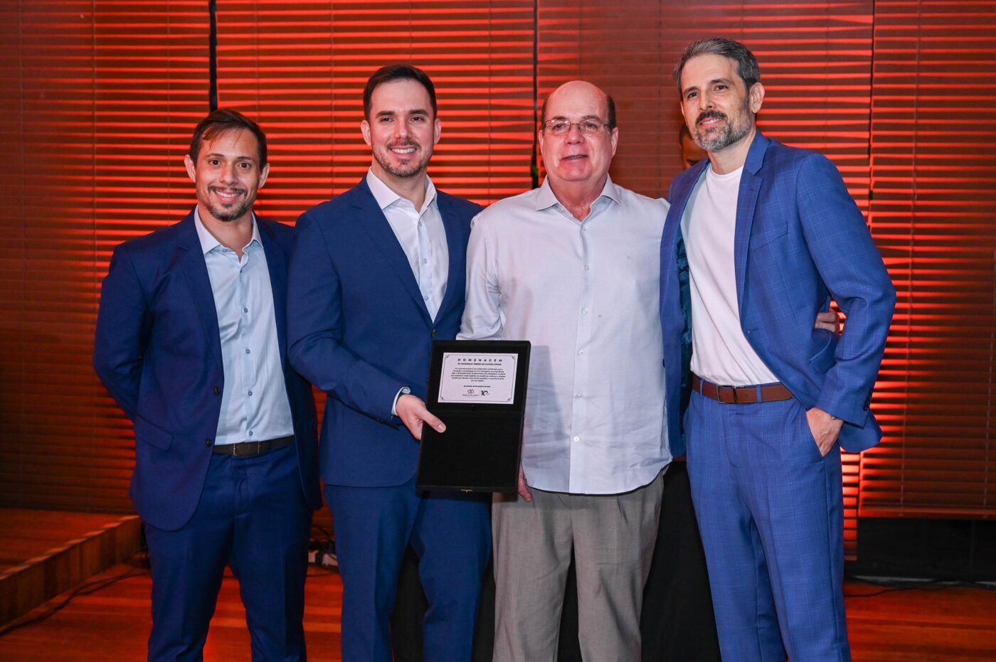 André Fialho, Rodrigo Oliveira, Wanderley Ribeiro e Ricardo Gesteira