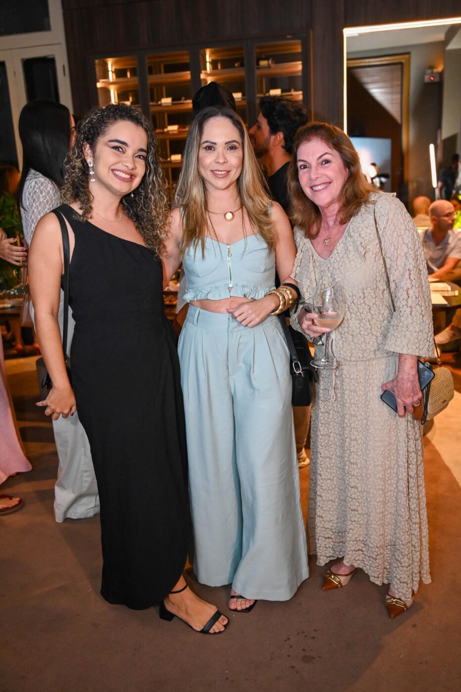 Jamille Trancoso, Rosa Vitebora e Fátima Castro