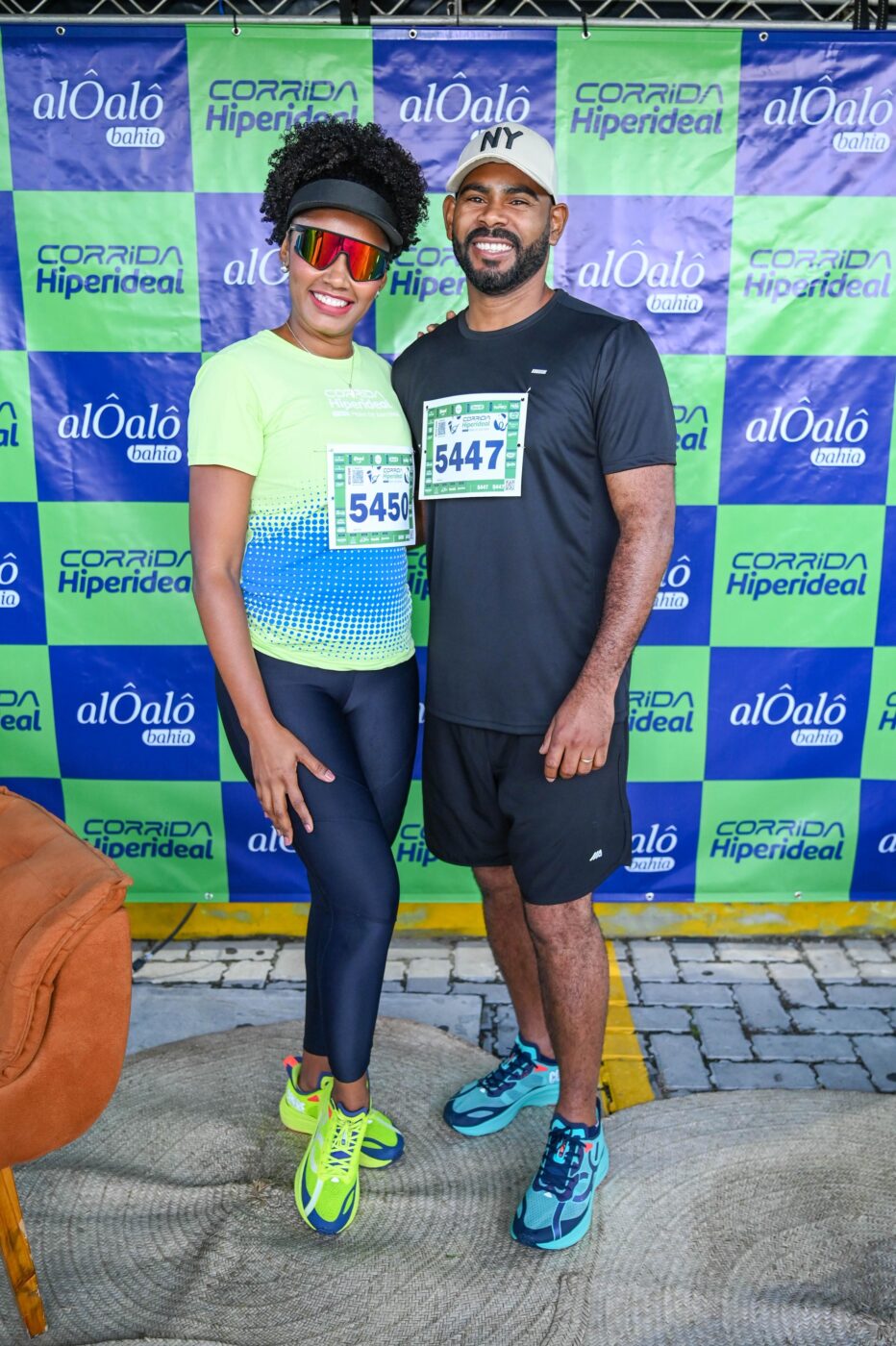 Taillane Santana e Joan Santos
