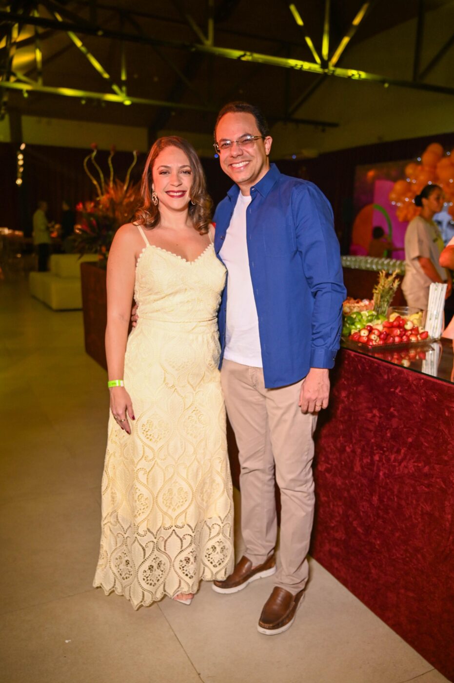 Luana Barretto e Gabriel Marques