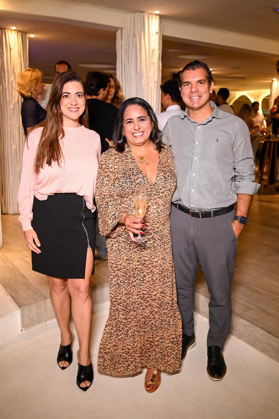 Adriana Vargas, Nara Amaral e Rogério Vargas