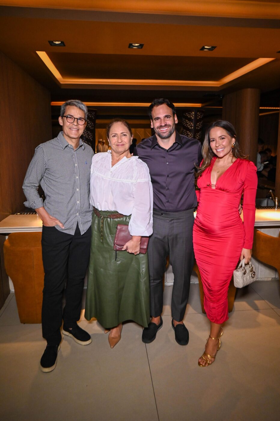 Sérgio Kruschewsky, Leopoldo, Maria e Rosa Kruschewsky