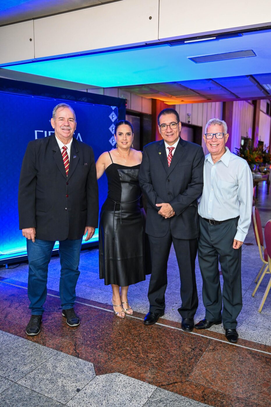 Pedro Costa, Liliane Pinheiro, Rogerio Ribeiro e Jorge Pinto