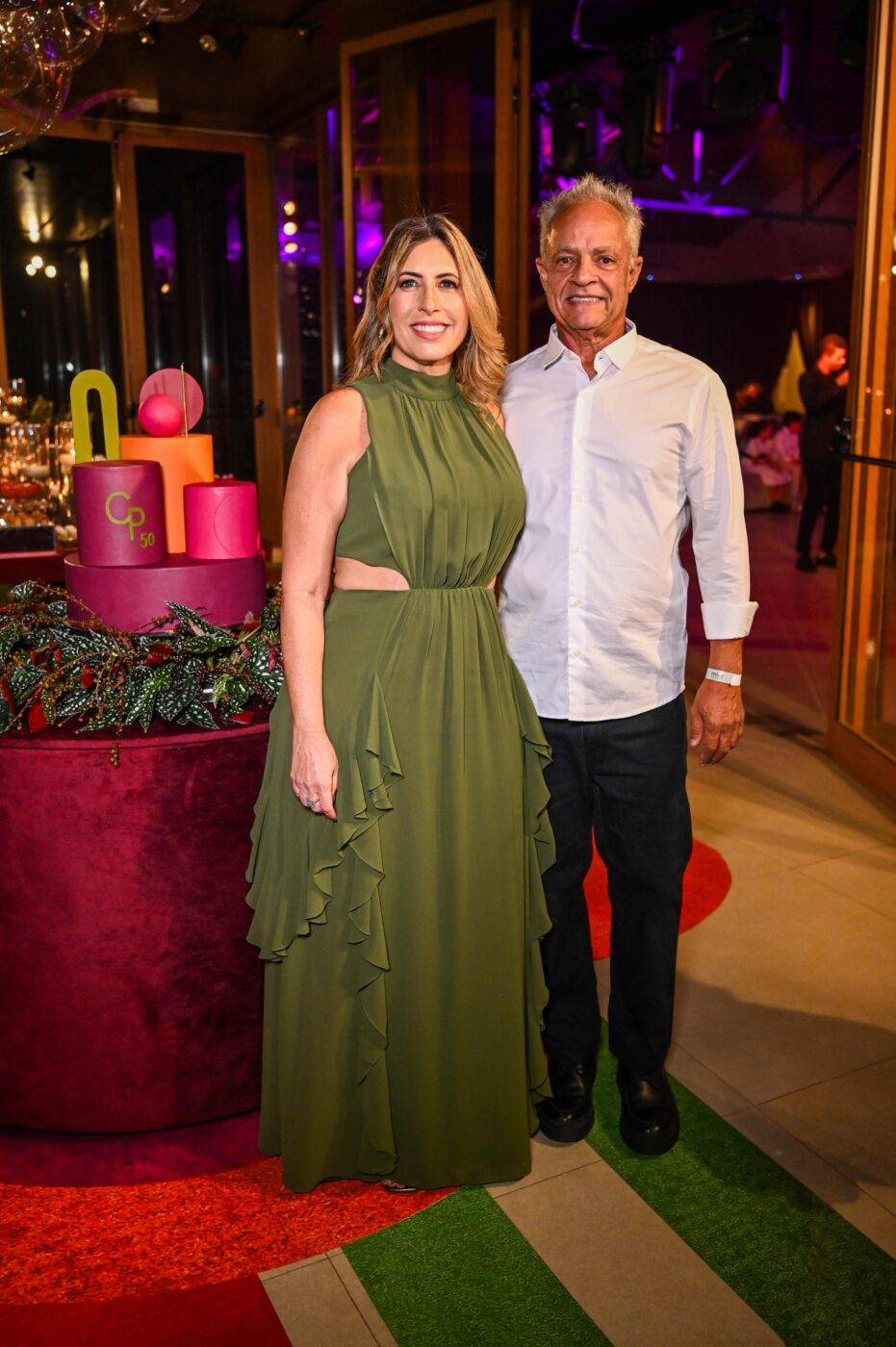 Carla Greenhalgh e Eduardo Gallinaro