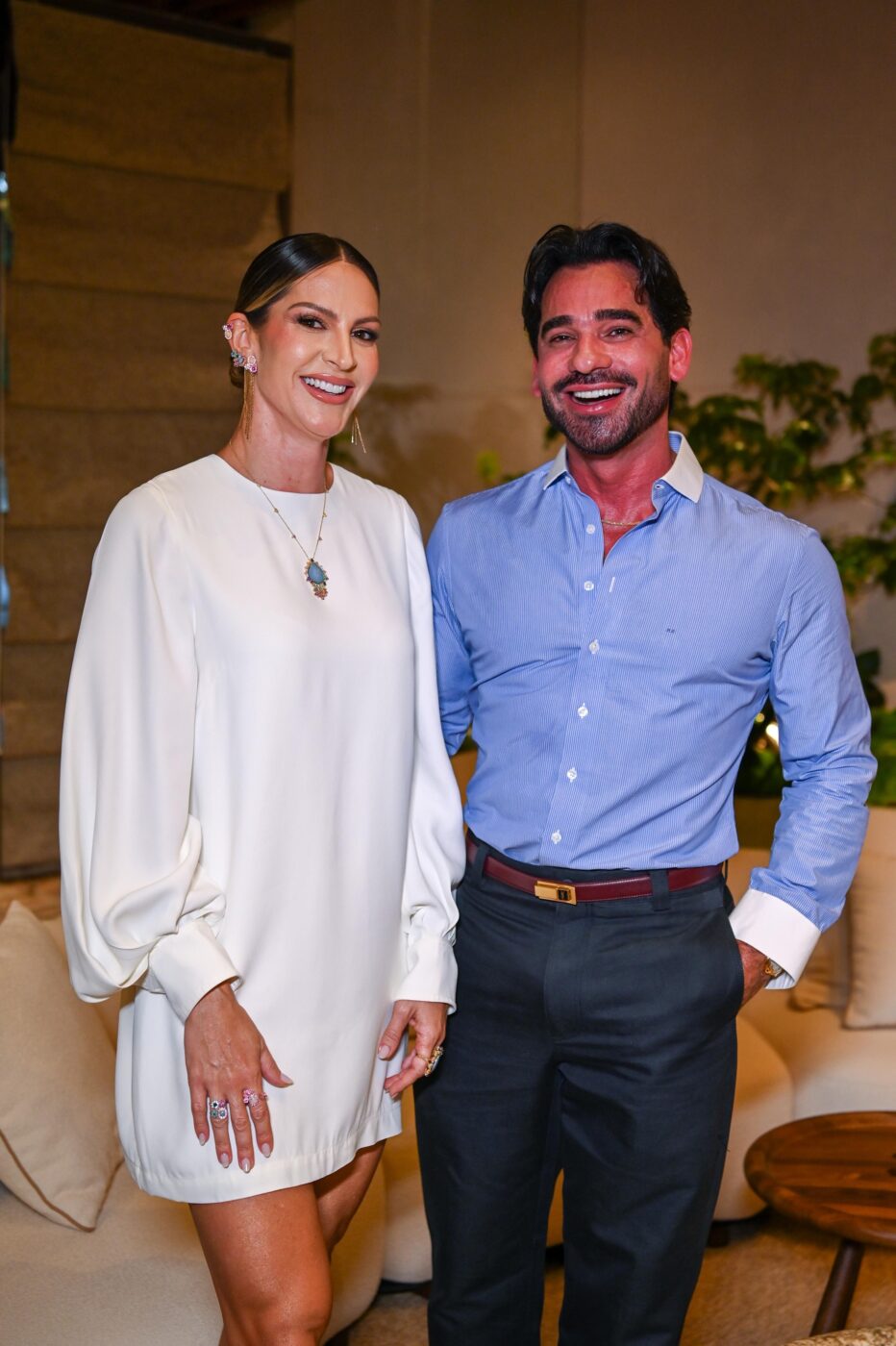 Carol Brasileiro e Marlon Gama