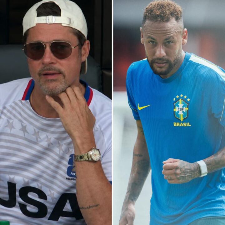 Brad Pitt ironiza desempenho de Neymar em campo: ‘Precisa de ajuda’