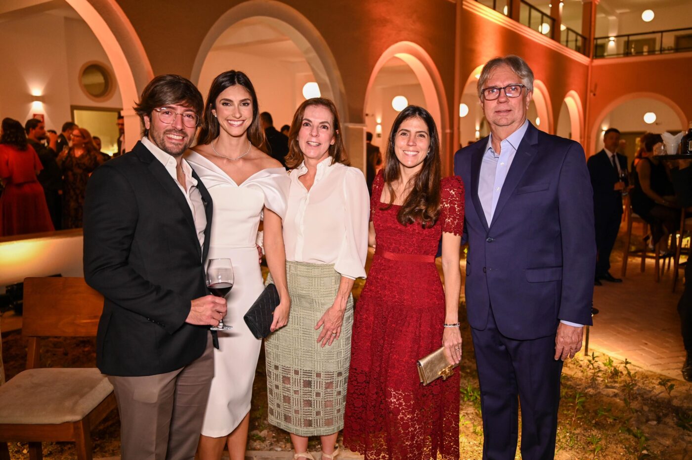 Ricardo Simões, Daniela Duran Simões, Maria Paula Simões, Carolina Rosário e Roberto Duran