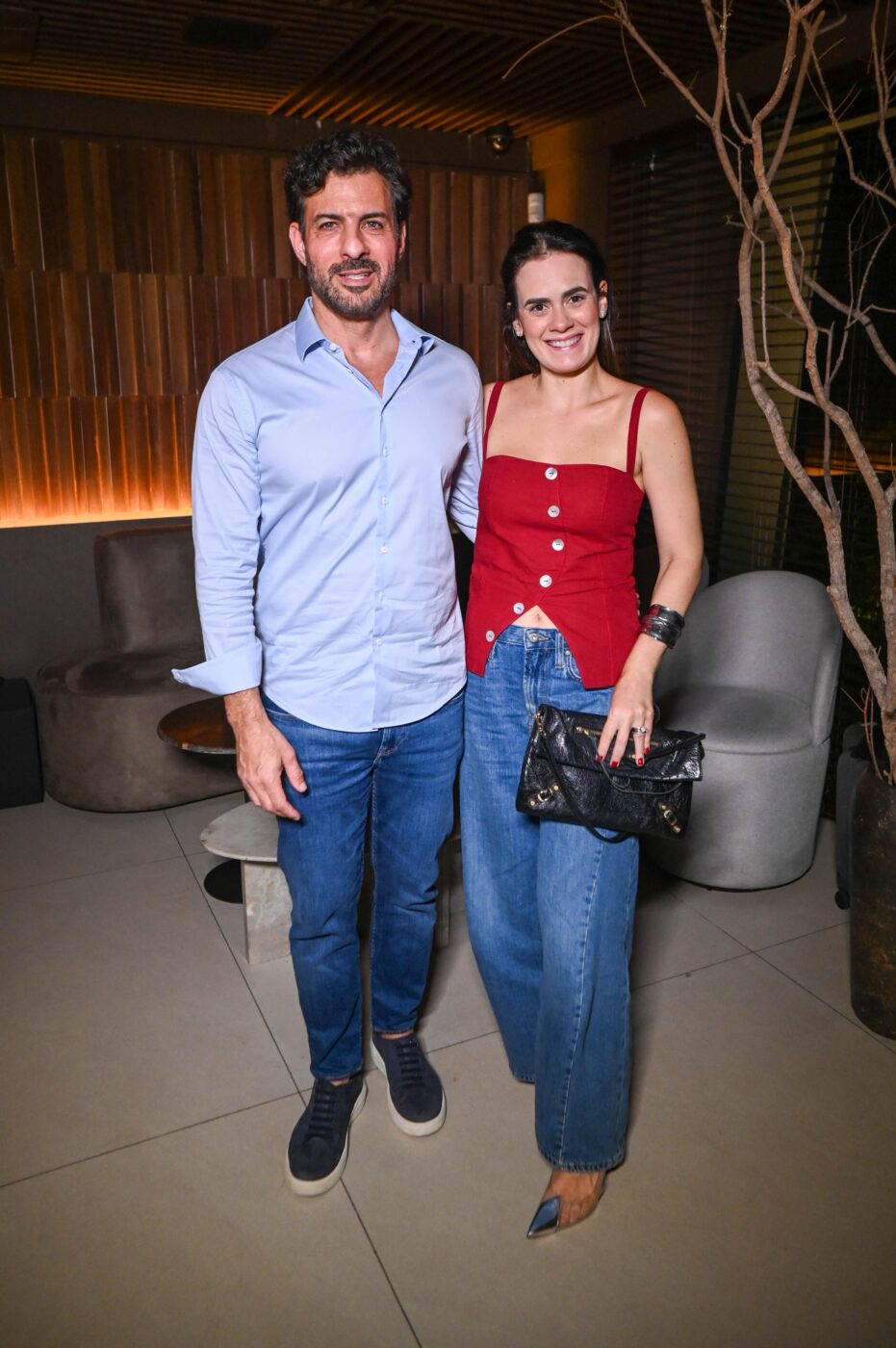 Guilherme Caldas e Mariana Leão