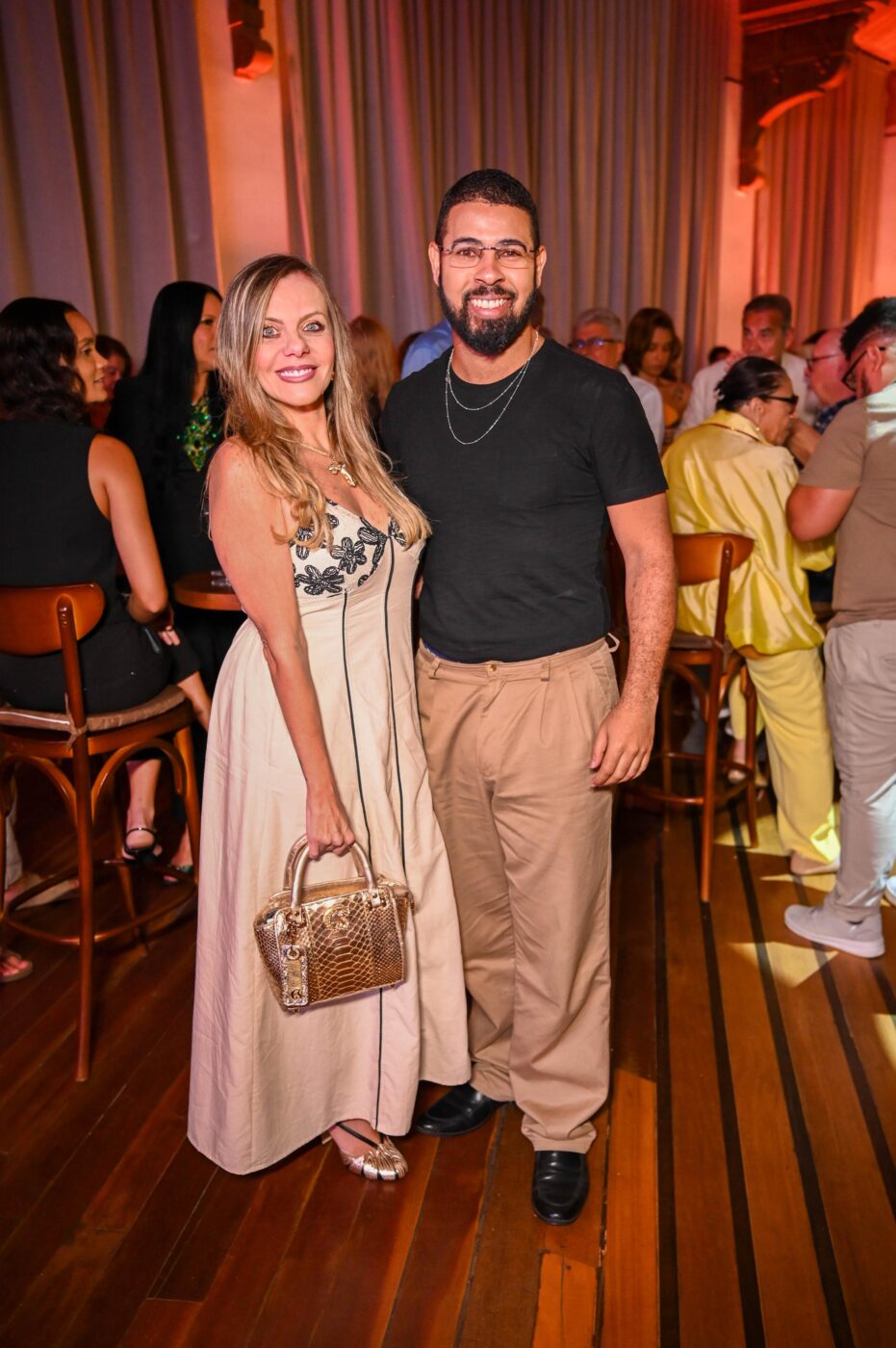 Cininha Lefundes e Augusto Senna