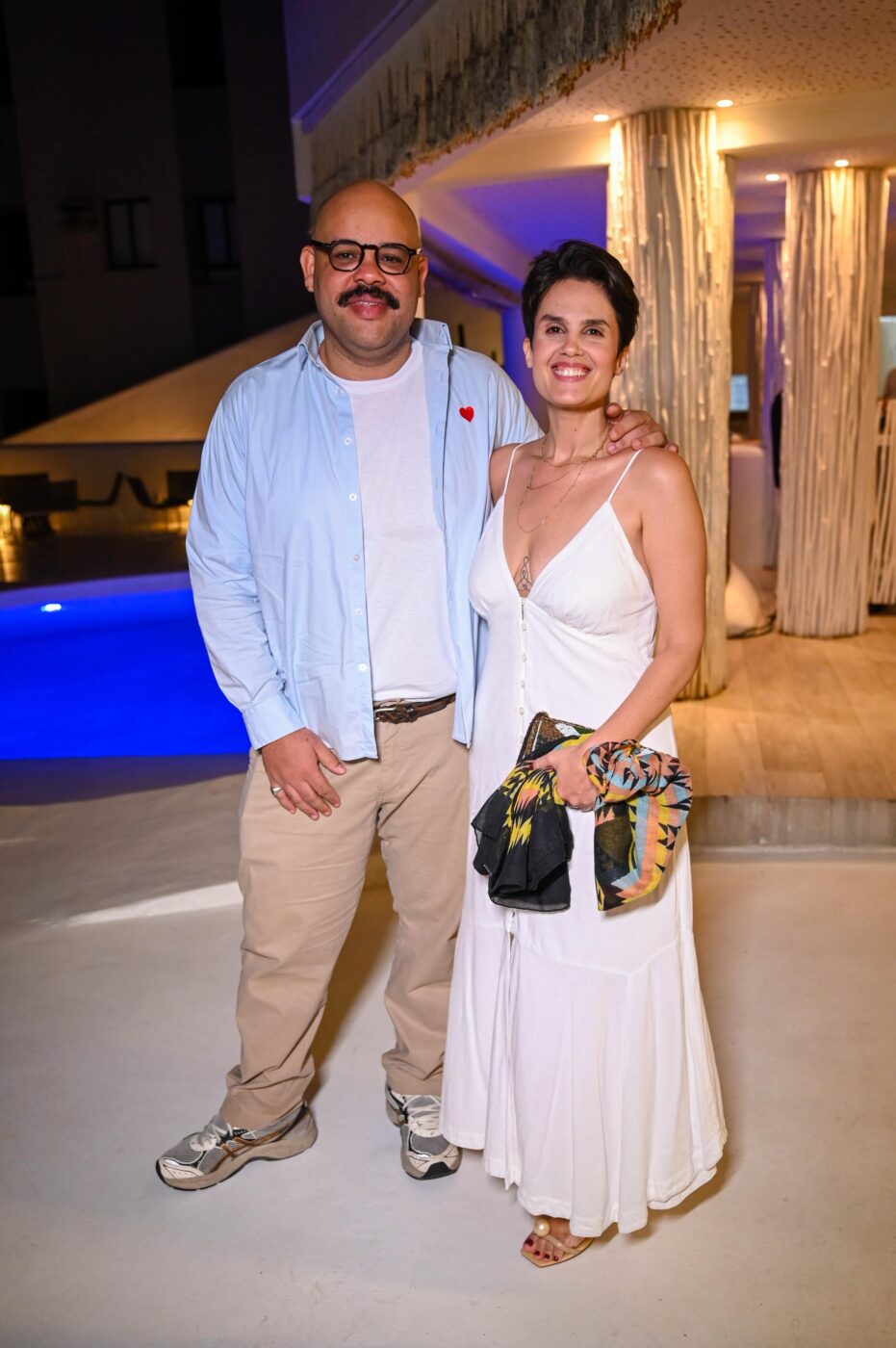 Isaac Hora e Adriana Xaud
