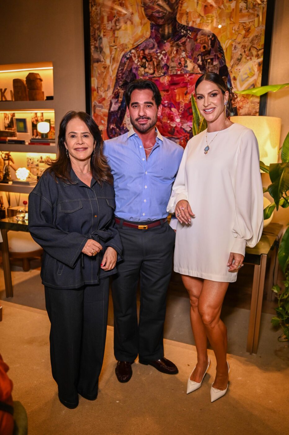 Magali Santana, Marlon Gama e Carol Brasileiro