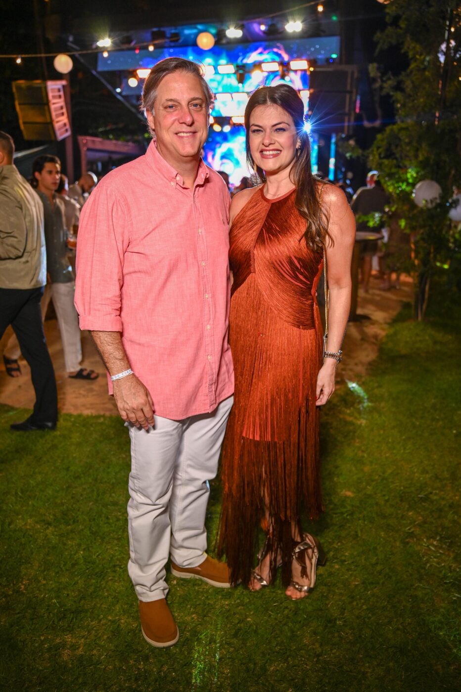 André Berebguer e Juliana Penedo
