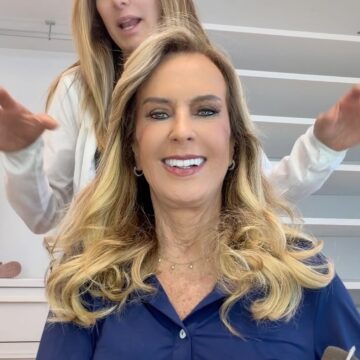 Aos 83 anos, Helô Pinheiro protagoniza momento de beleza com a filha Tici Pinheiro