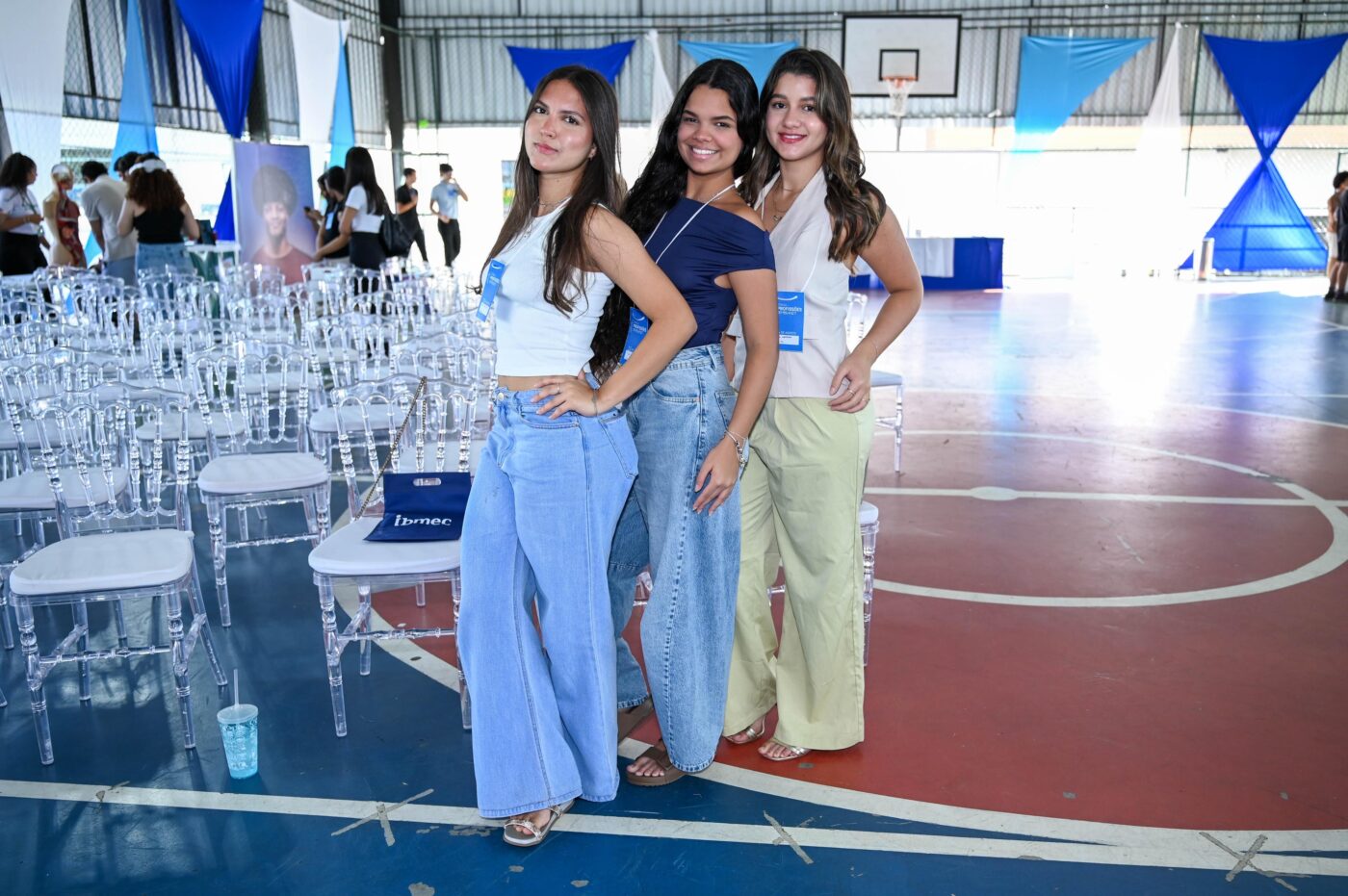 Maria Eduarda Guanais, Júlia Sampaio e Natália Salapacio
