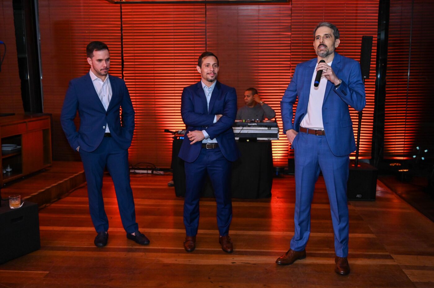 Rodrigo Oliveira, André Fialho e Ricardo Gesteira