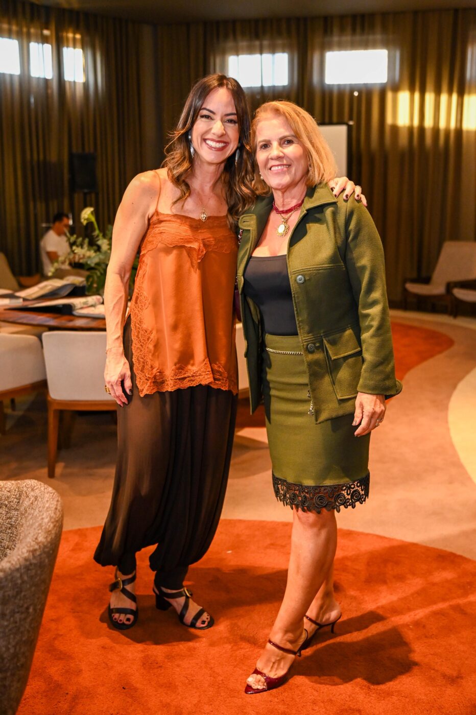 Claudia Galvão e Ivane Barbosa