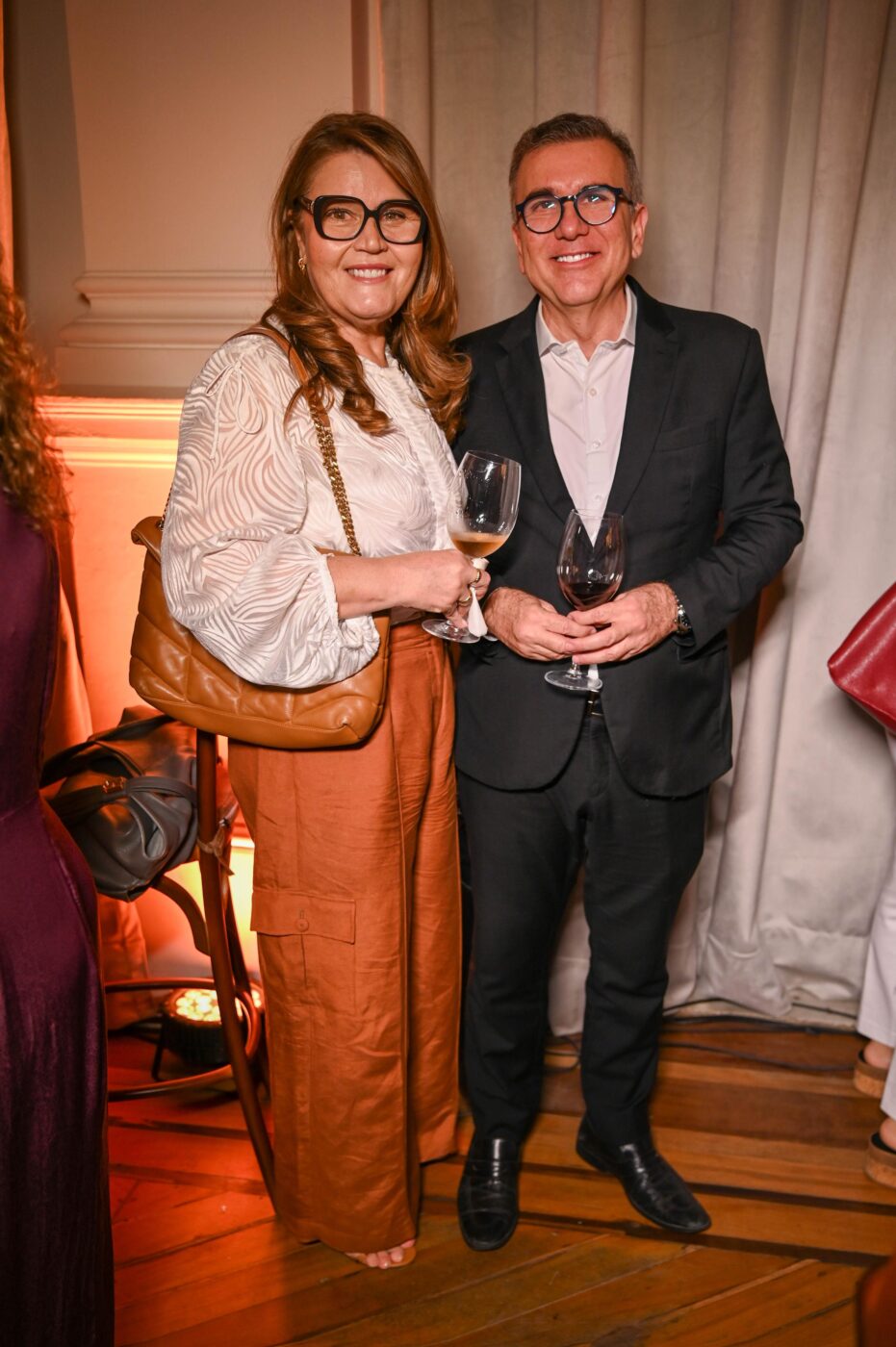 Veruschka e Augusto Correia Lima