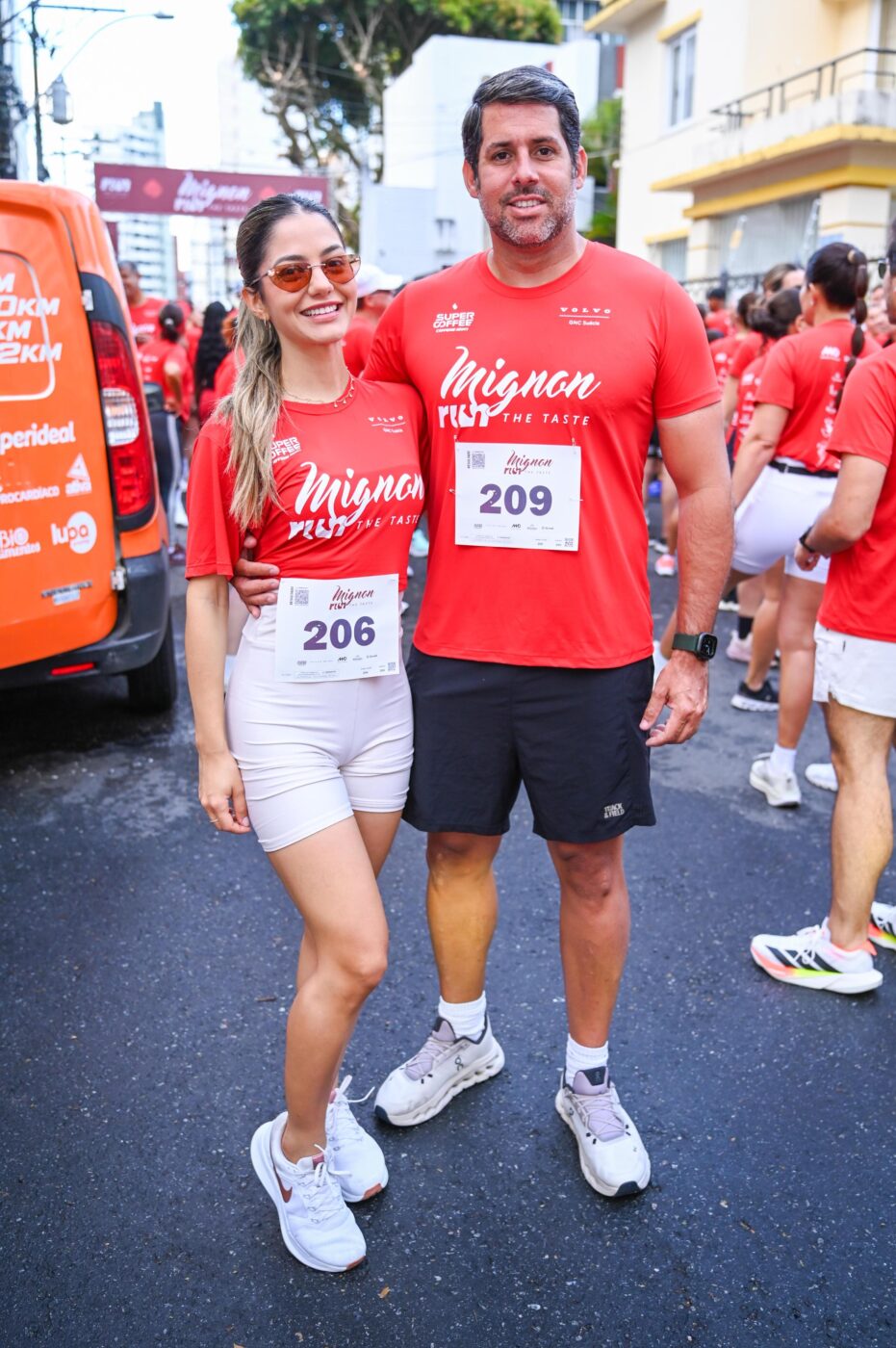 Letícia Sampaio e Marcos Saraiva