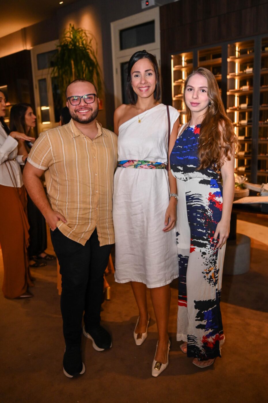 Felipe Vicente, Paula Diniz e Paloma Brito