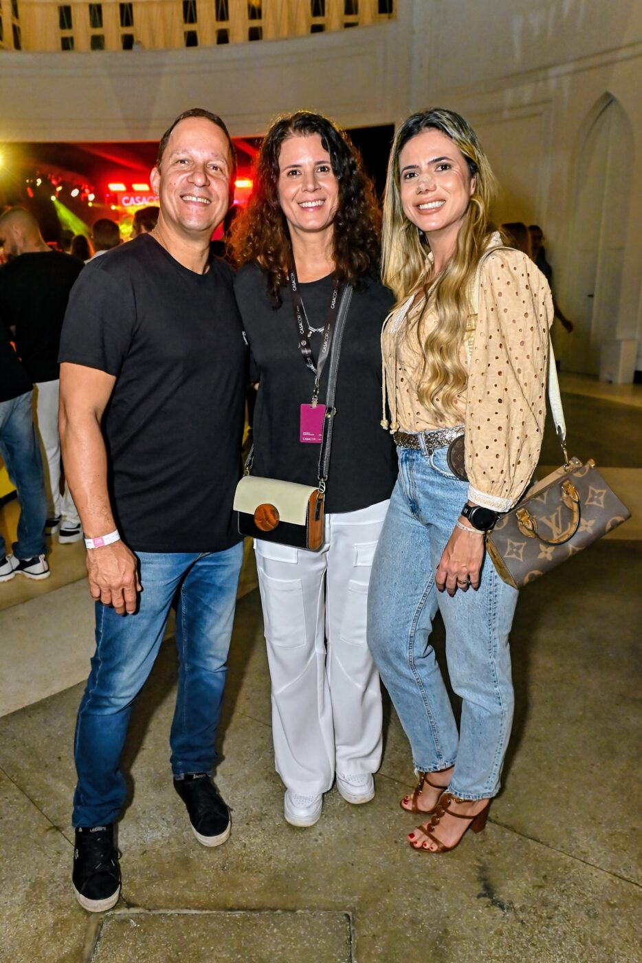 Nollan Brandão, Tatiana Alves e Juliana Alves