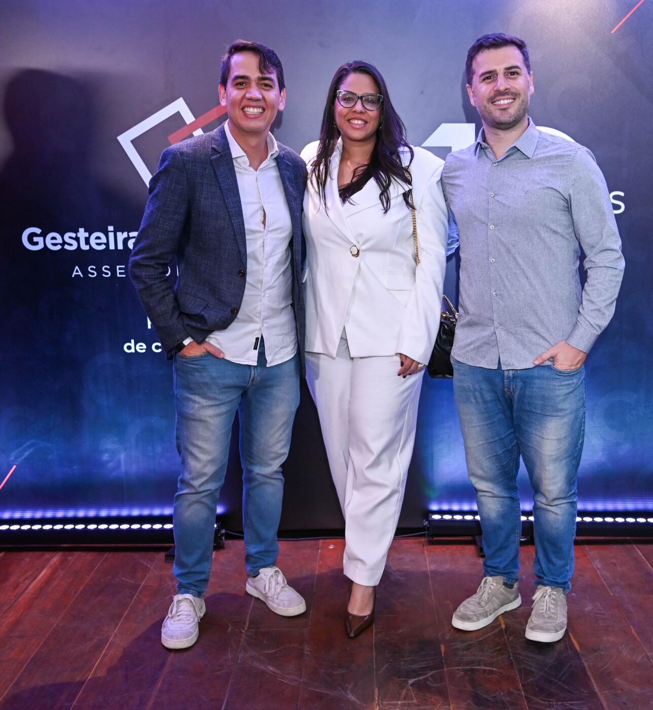 Gustavo Góis, Sarah Barros e Gustavo Castro