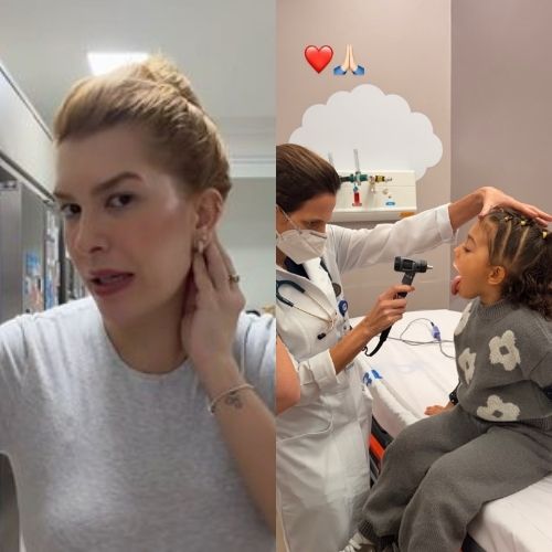 O que é um linfonodo inflamado? Entenda o quadro que levou a filha de Lore Improta ao hospital