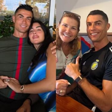 Mãe e três irmãos de Cristiano Ronaldo não foram ao casamento com Georgina Rodríguez