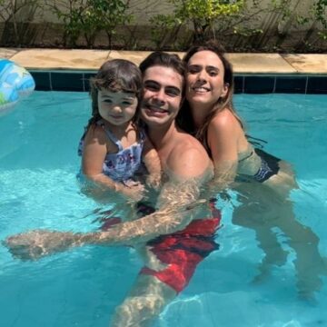 No aniversário de Tata Werneck, Rafael Vitti se declara e ela sugere desejo de ter outro filho