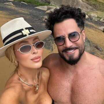 Ex-mulher de Latino acusa cantor de agressão e afirma ter medida protetiva contra ele