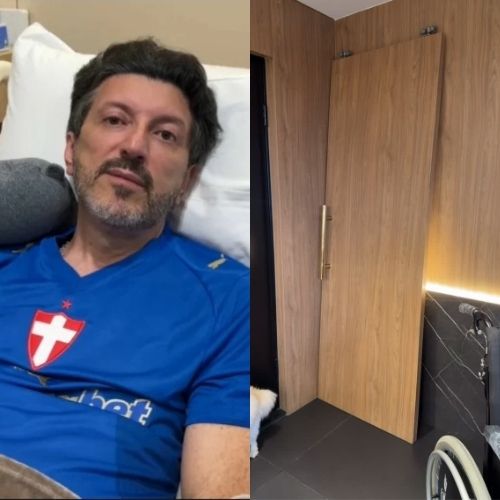 Esposa de Lito Sousa adapta casa para receber influenciador após internação