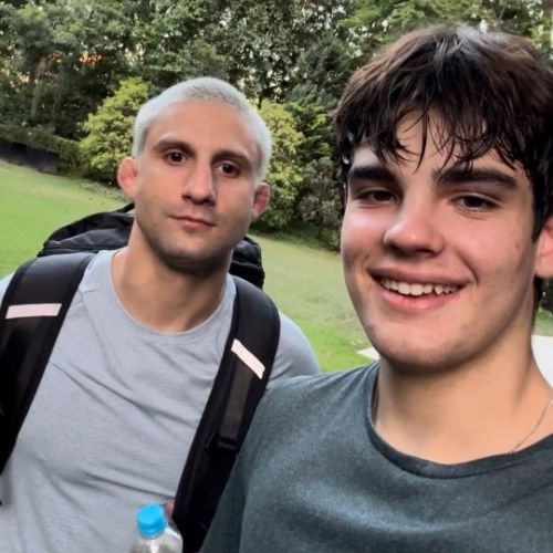 Filho de Faustão se despede de treinador do UFC morto aos 34 anos: ‘Vou sentir sua falta’