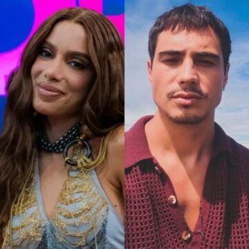Anitta e Danilo Mesquita são flagrados juntos após peça no Rio; veja vídeo
