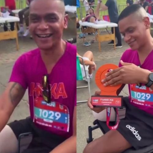 Atleta que perdeu a perna após atropelamento vence corrida em Salvador e emociona com volta ao pódio