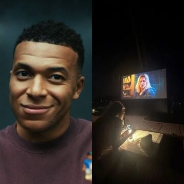 Mbappé aparece com Ester Expósito assistindo a filme sobre Elize Matsunaga