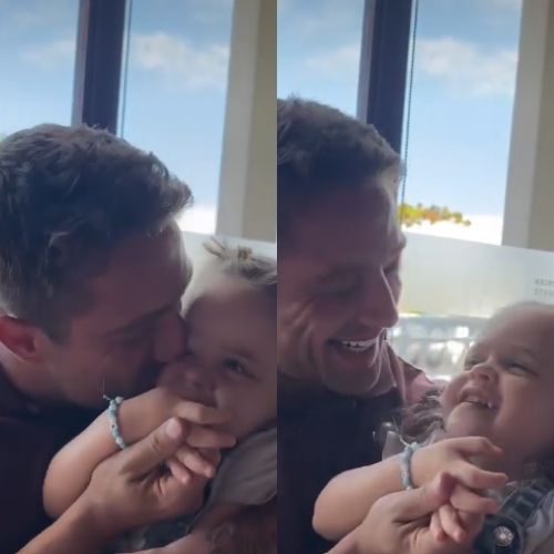 Rafael Cardoso ganha apoio de ex após internação e aparece em momento de carinho com filha de 2 anos